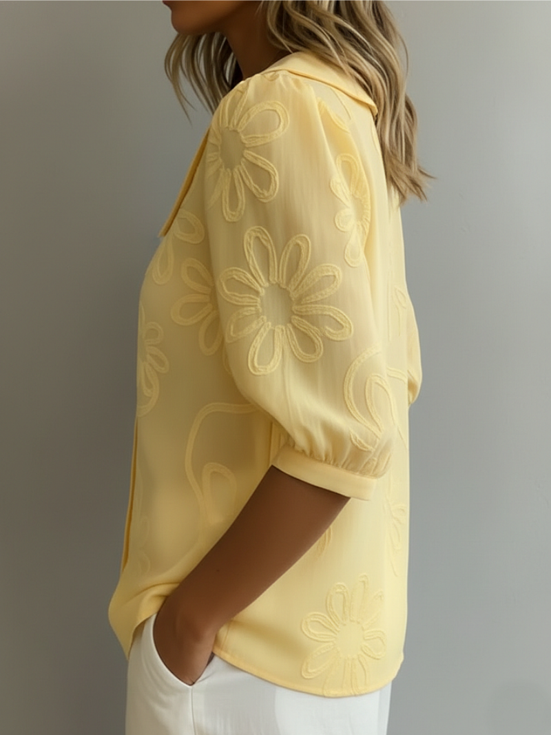 ISABELLA | ELEGANT EMBROIDERED BLOUSE