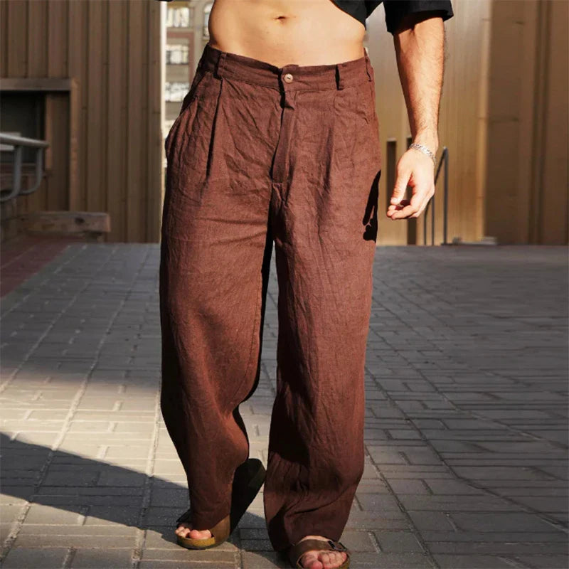 EMERY | RELAXED LINEN TROUSERS