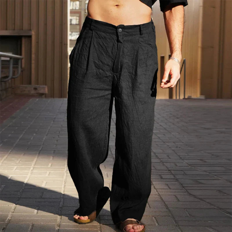 EMERY | RELAXED LINEN TROUSERS