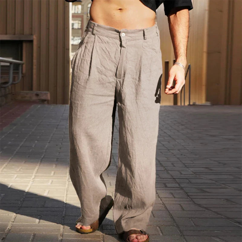 EMERY | RELAXED LINEN TROUSERS