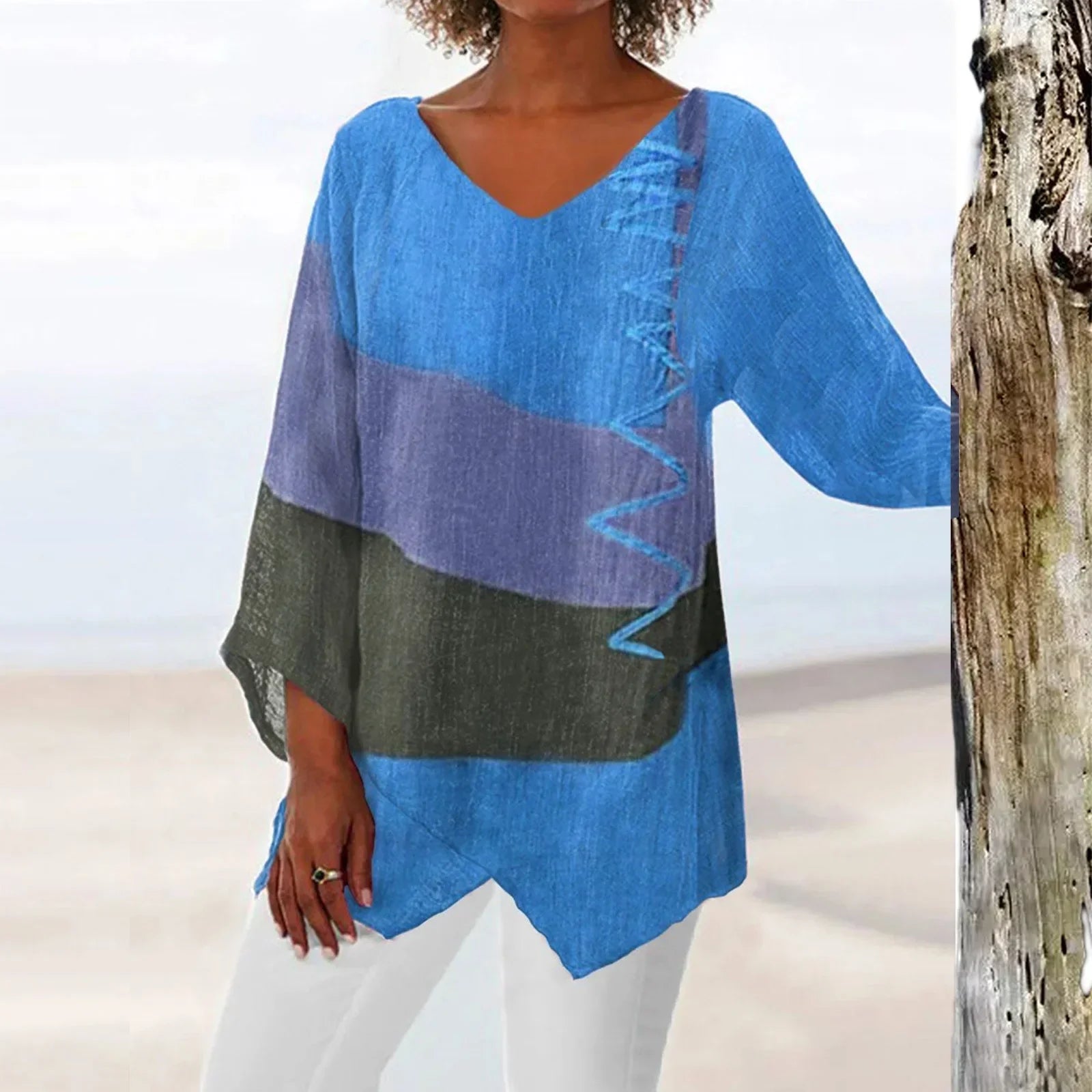 SHELBY | STYLISH TUMMY COVERING LOOSE-FIT TOP