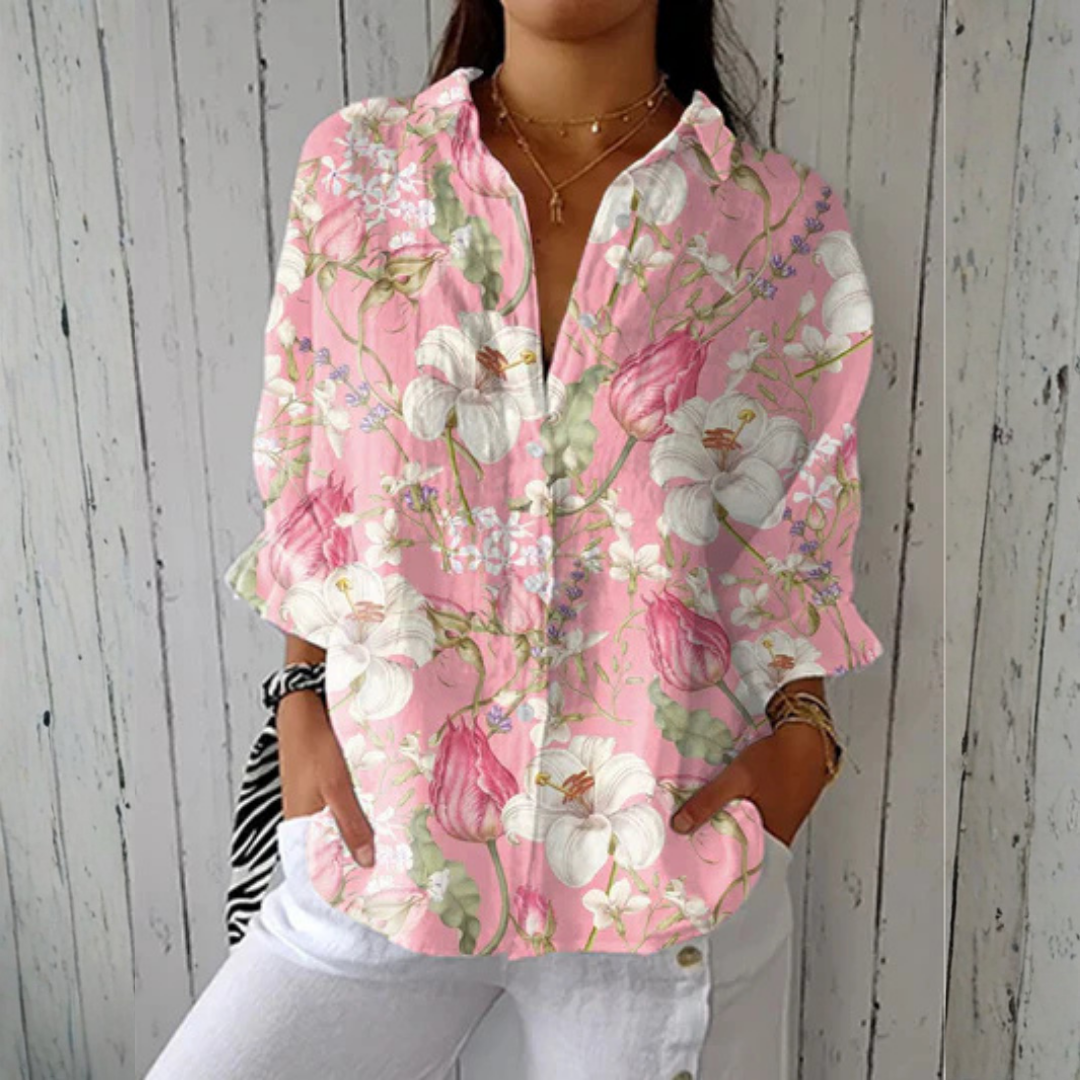 JOANNE | STYLISH TUMMY COVERING BLOUSE