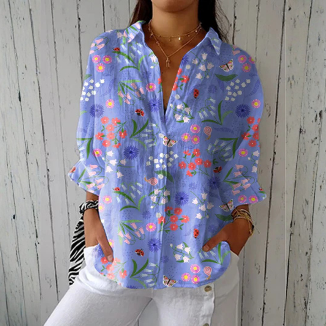 JOANNE | STYLISH TUMMY COVERING BLOUSE