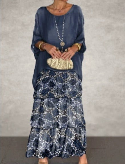 AMALIA | FLOWING TUMMY COVERING MAXI DRESS