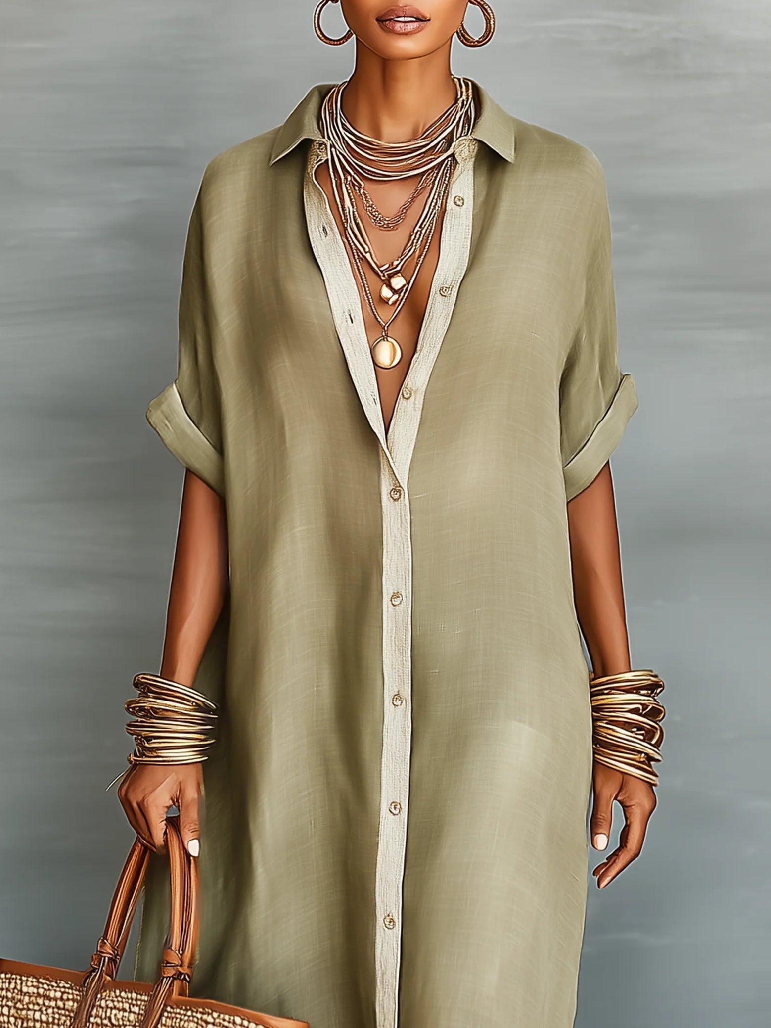 MANELLE | MINIMALIST LONG MAXI DRESS