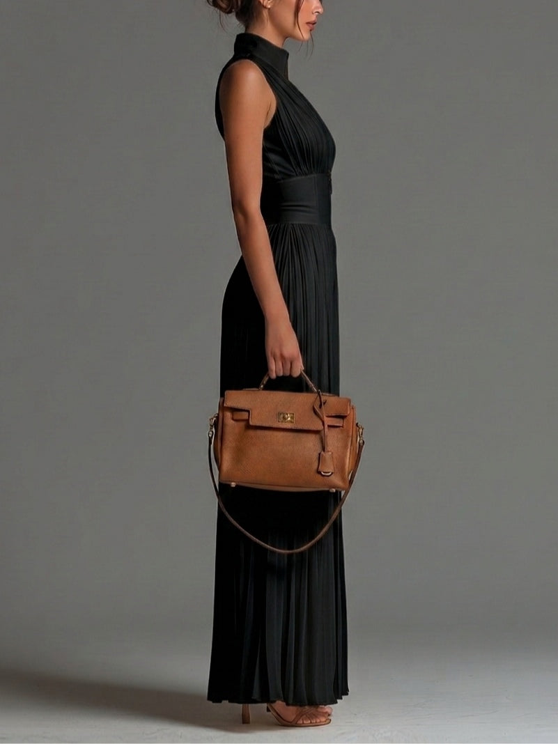 KRISTINA | ELEGANT CHIFFON WIDE-LEG JUMPSUIT