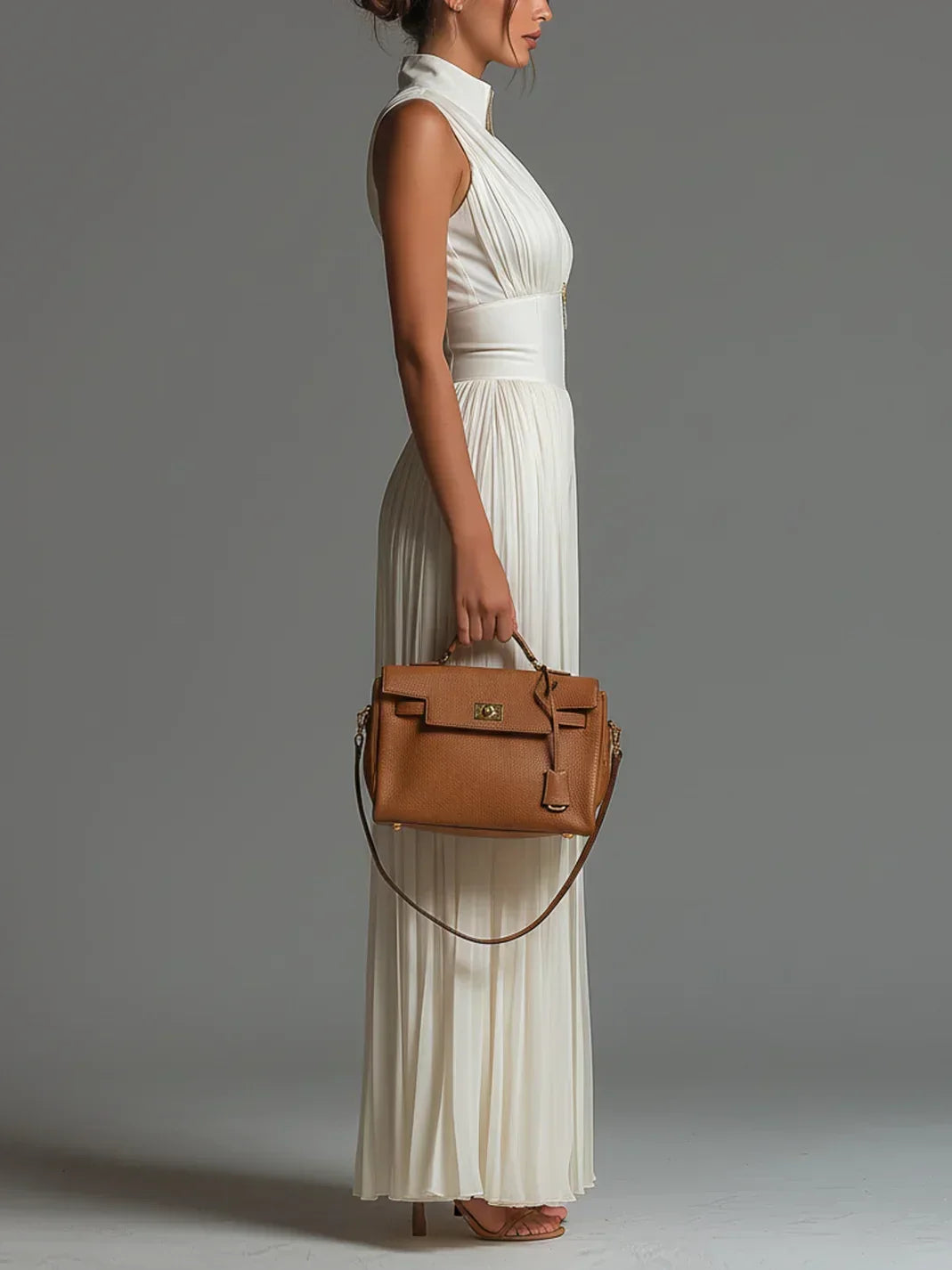 KRISTINA | ELEGANT CHIFFON WIDE-LEG JUMPSUIT