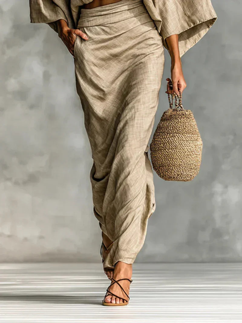 JUNE | ELEGANT TWO-PIECE SKIRT SET