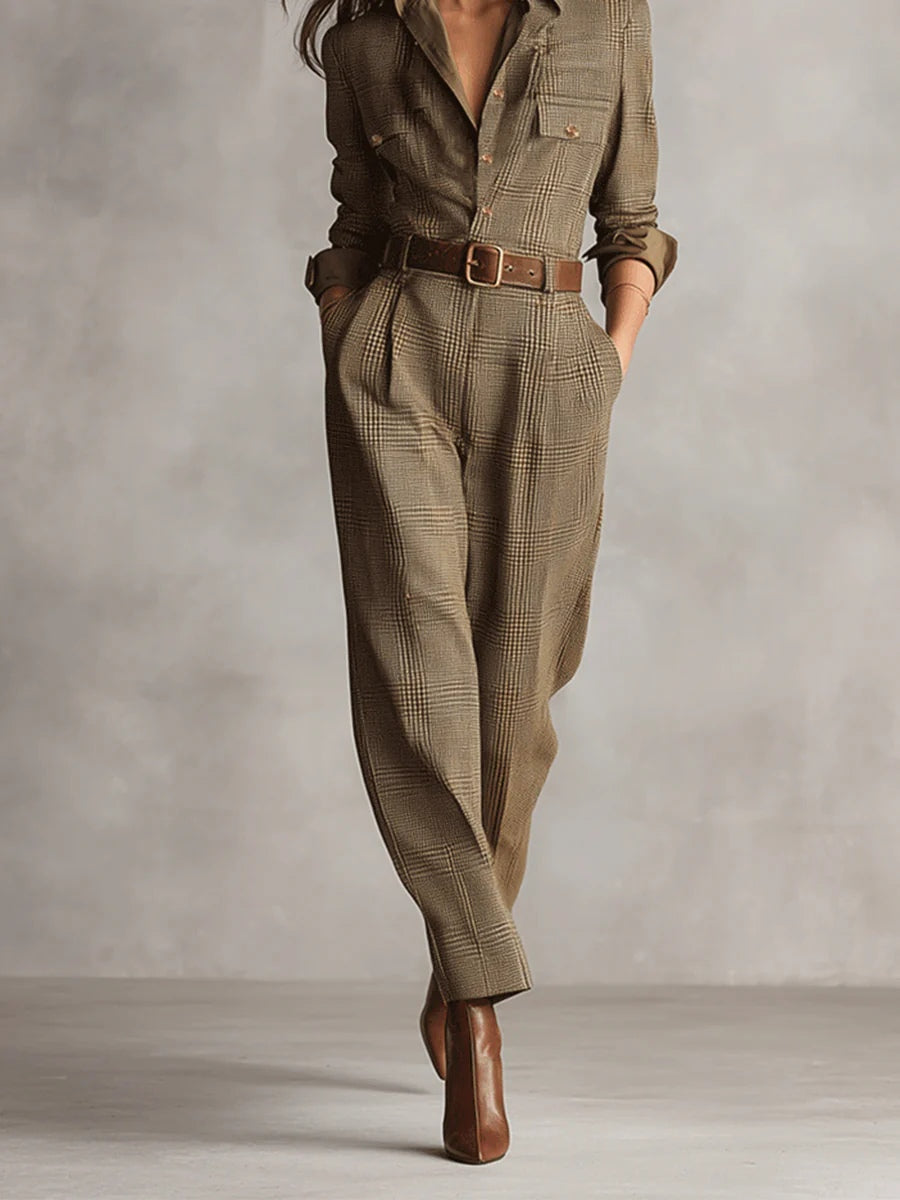 ROMIA | ELEGANT FITTED JUMPSUIT