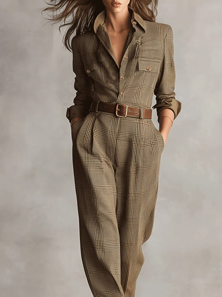 ROMIA | ELEGANT FITTED JUMPSUIT