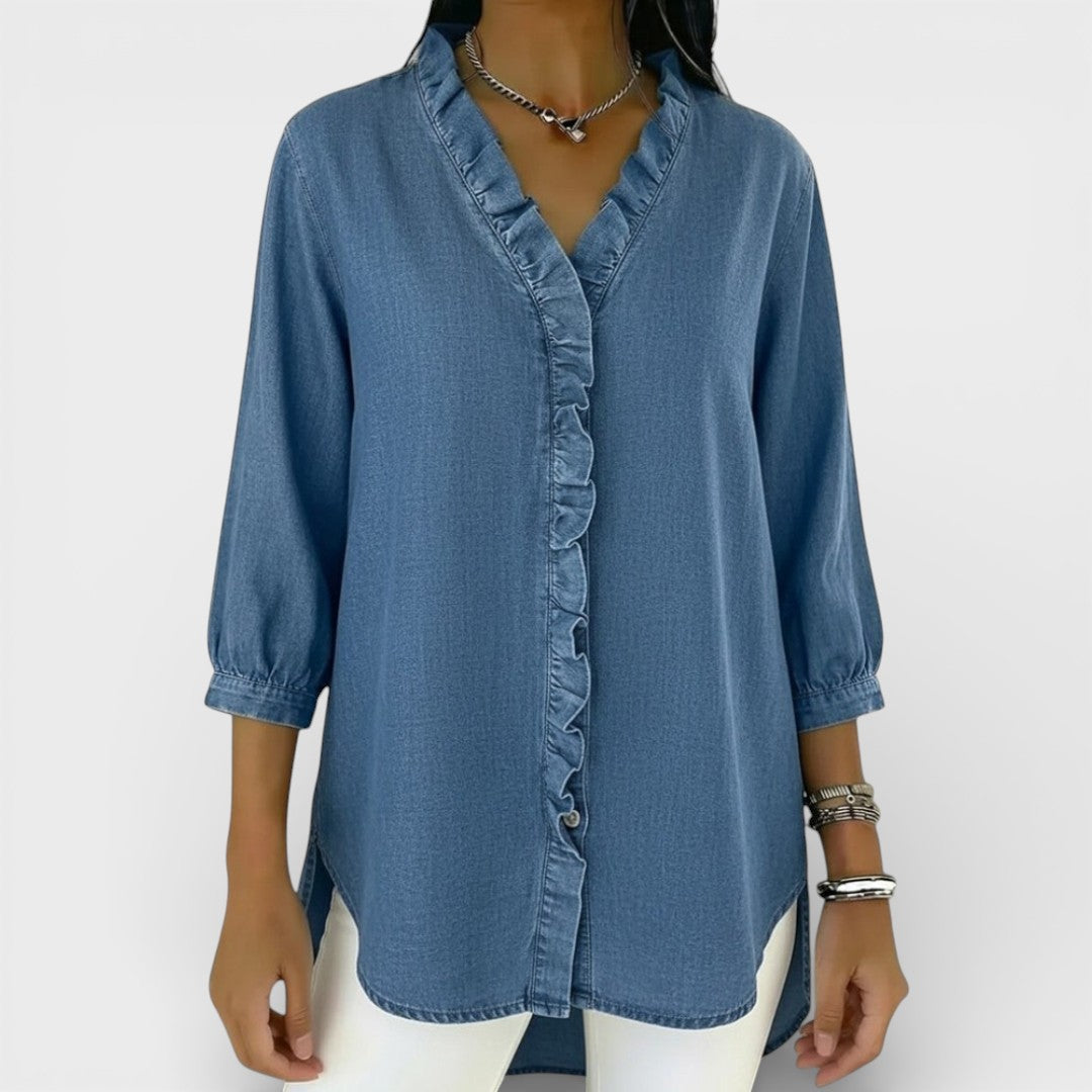 DELILAH | ELEGANT TUMMY COVERING BLOUSE