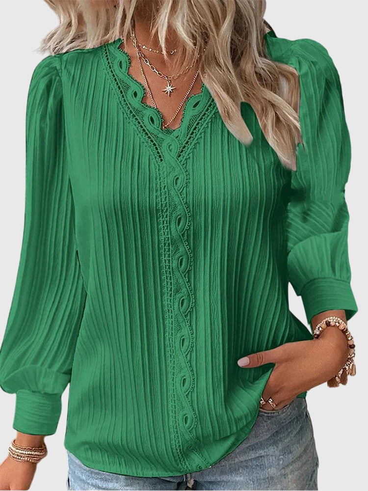 ZARA | ELEGANT TUMMY COVERING BLOUSE