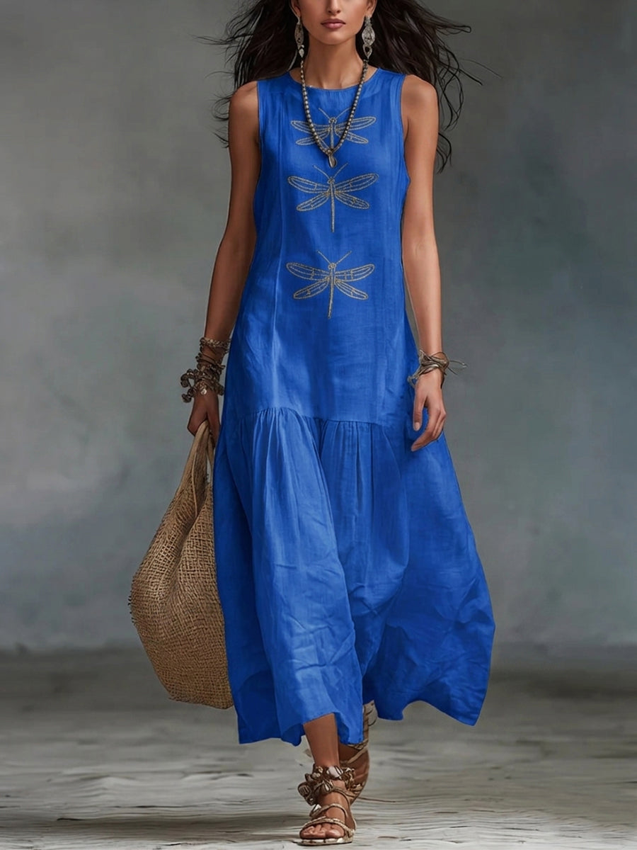 GENEVIE | SLEEVELESS MAXI DRESS