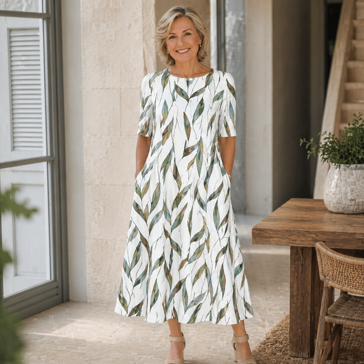 SARAH | CLASSIC FLORAL THREE-PIECE SET