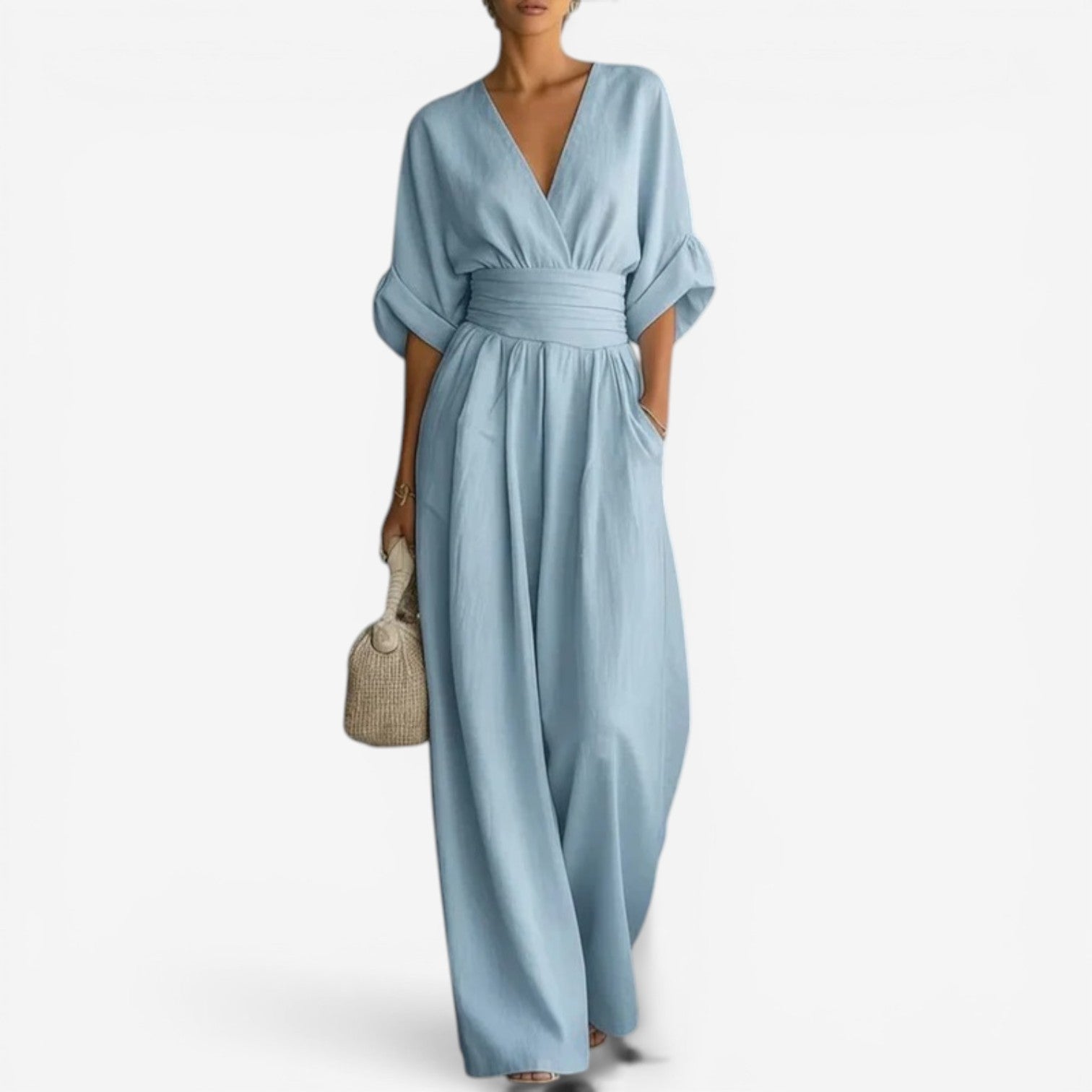 CHELSEA | ELEGANT TUMMY COVERING JUMPSUIT