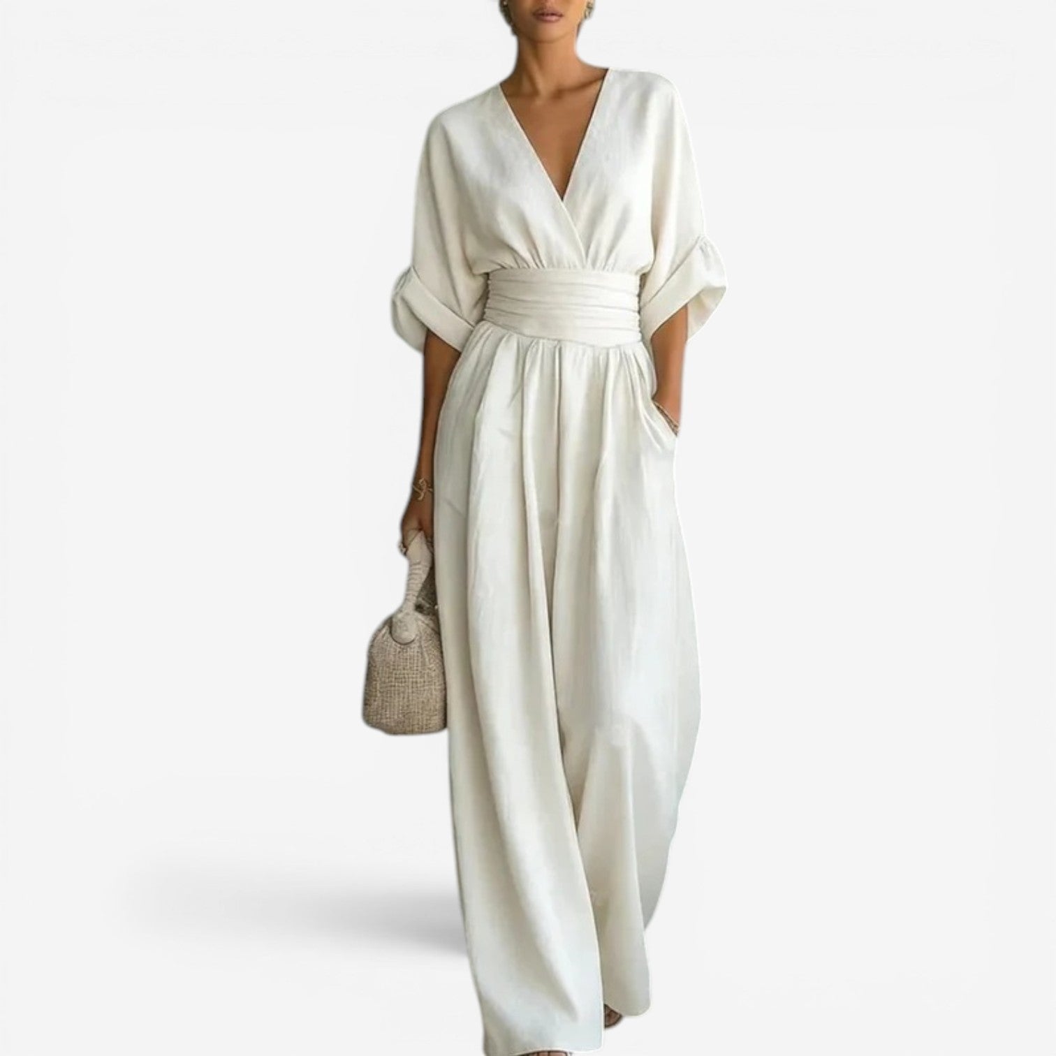 CHELSEA | ELEGANT TUMMY COVERING JUMPSUIT