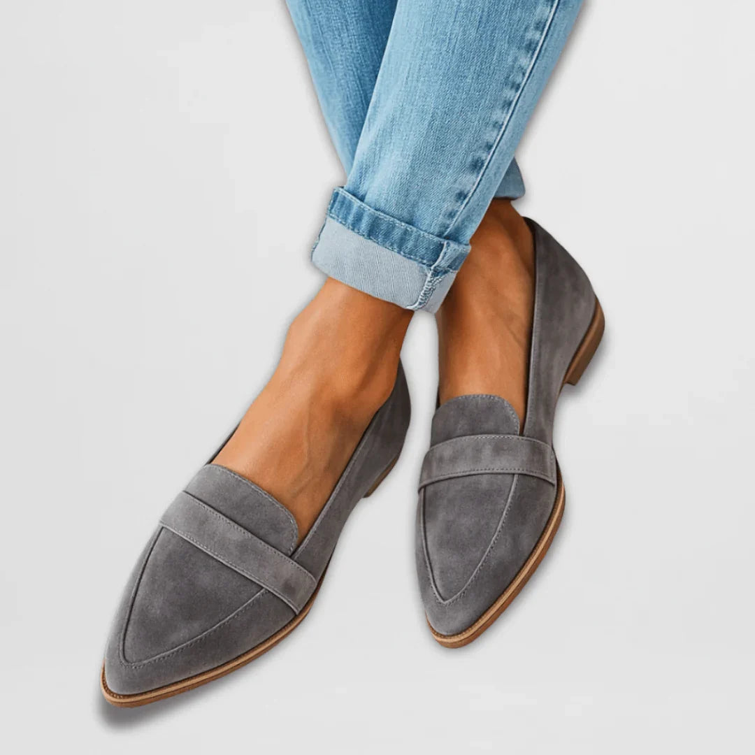 RAINA | POINTED TOE LOAFERS