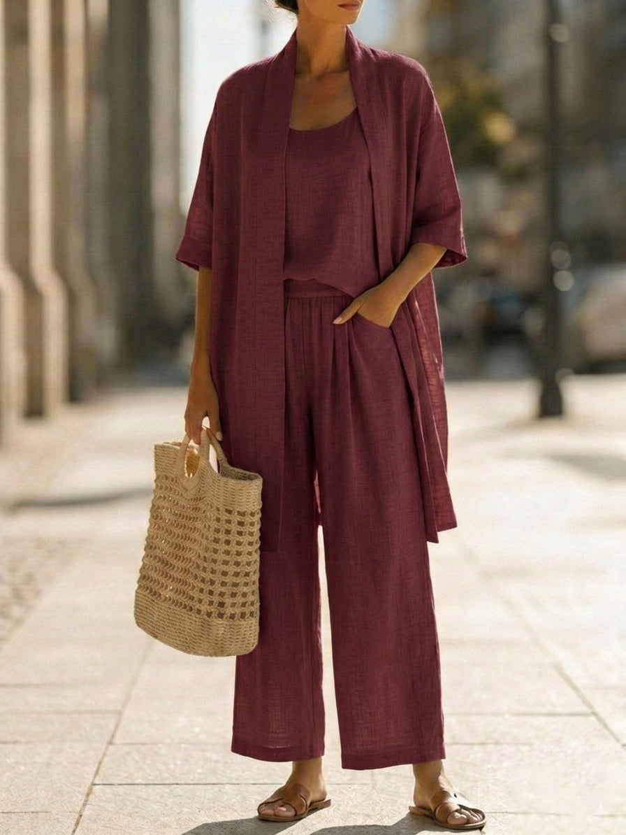BIANCA | ELEGANT BREATHABLE SET