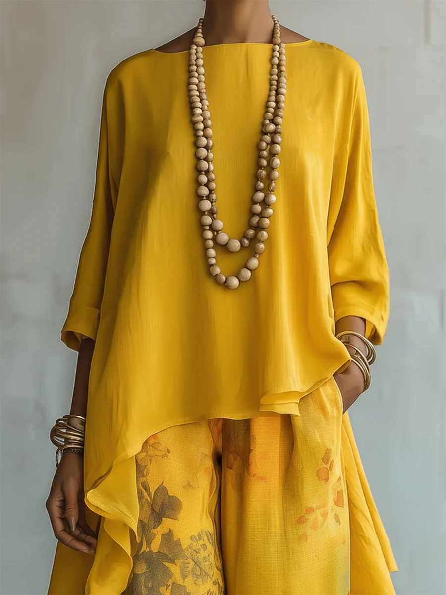 IDA | AIRY FLORAL TWO-PIECE SET