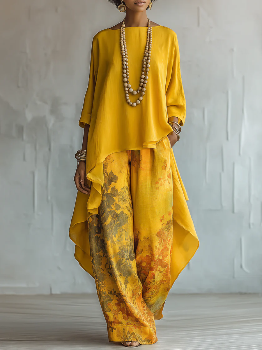 IDA | AIRY FLORAL TWO-PIECE SET