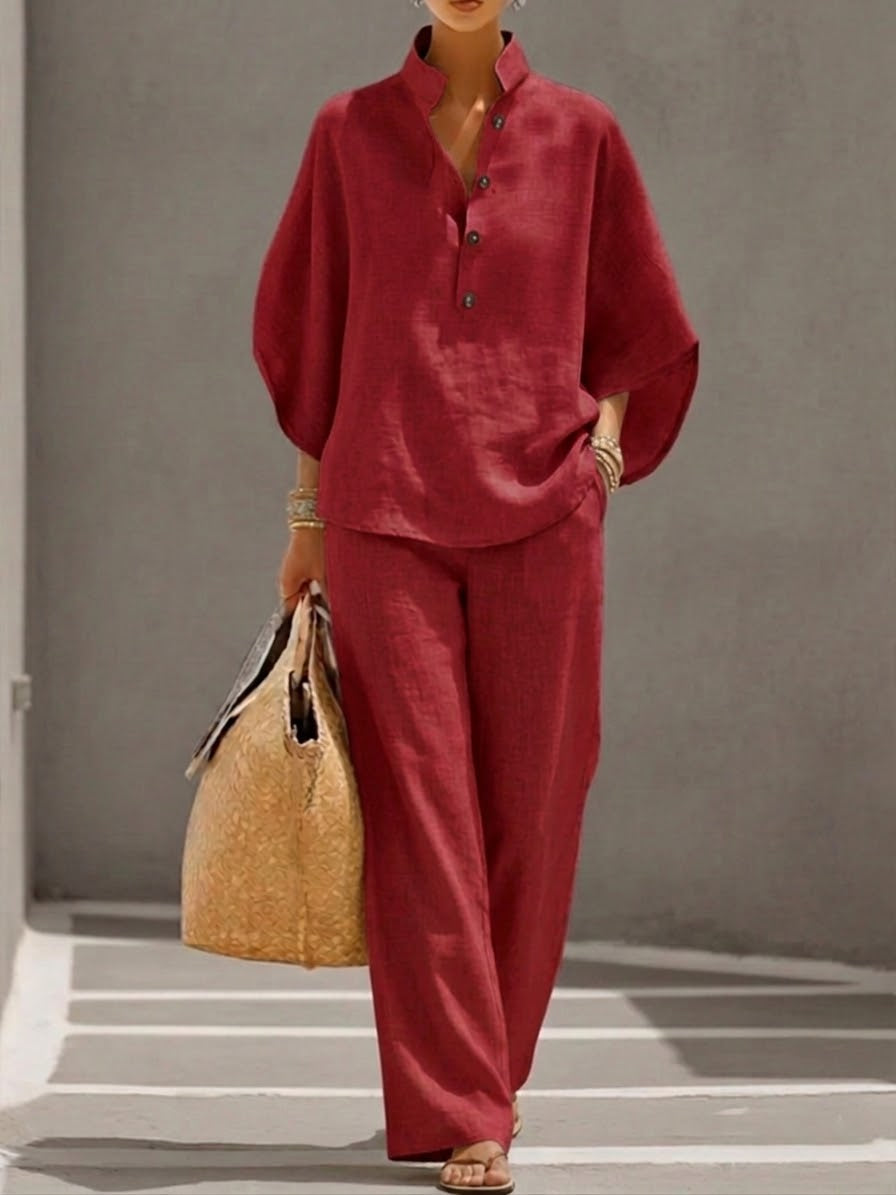 VICTORIA | RELAXED 2-PIECE SET WITH TUMMY COVERAGE