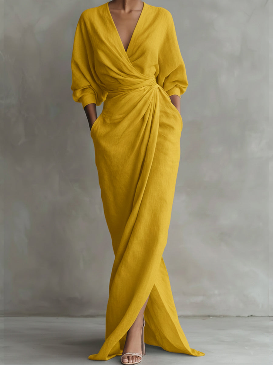 CLAUDIA | ELEGANT TUMMY COVERING DRESS
