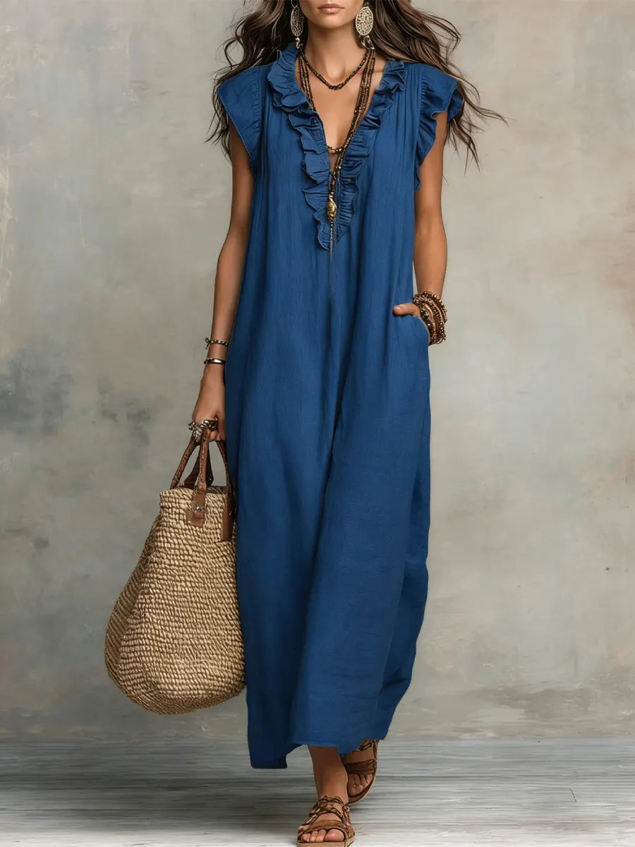 CAMILLE | STYLISH TUMMY COVERING BOHEMIAN DRESS