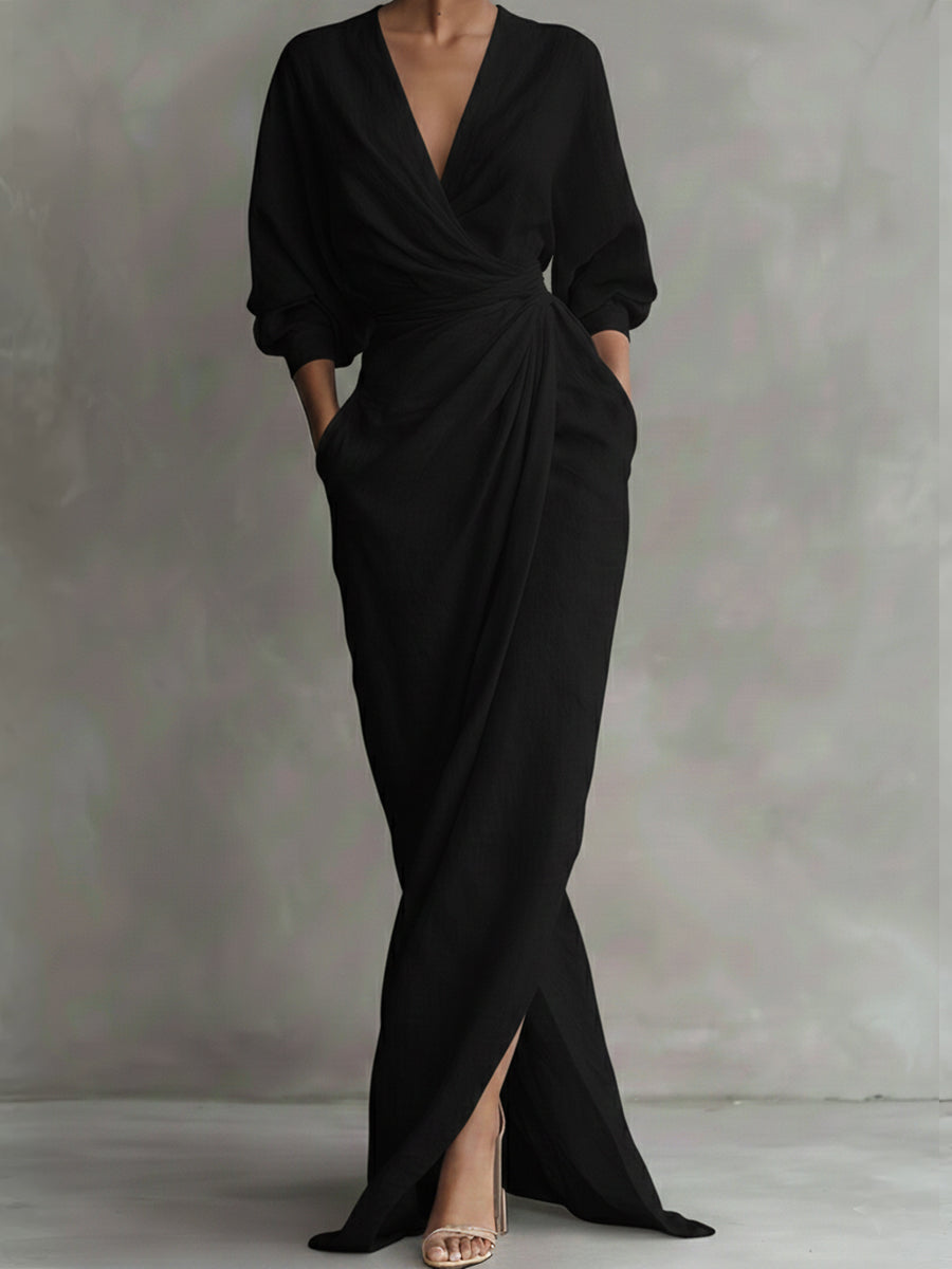 CLAUDIA | ELEGANT TUMMY COVERING DRESS
