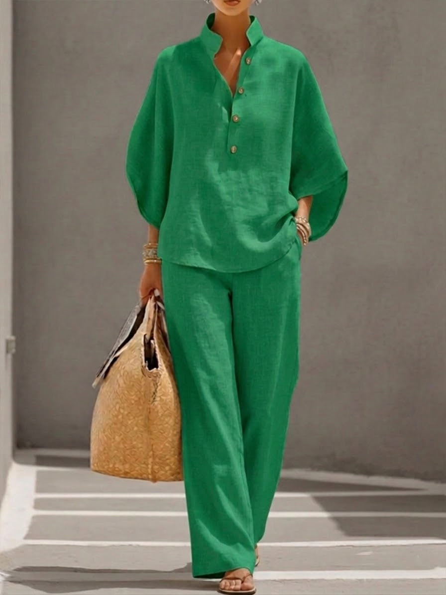 VICTORIA | RELAXED 2-PIECE SET WITH TUMMY COVERAGE