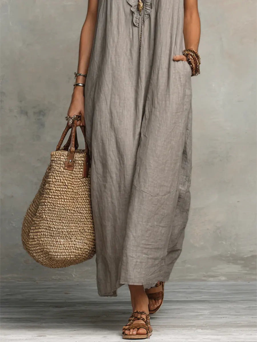 CAMILLE | STYLISH TUMMY COVERING BOHEMIAN DRESS