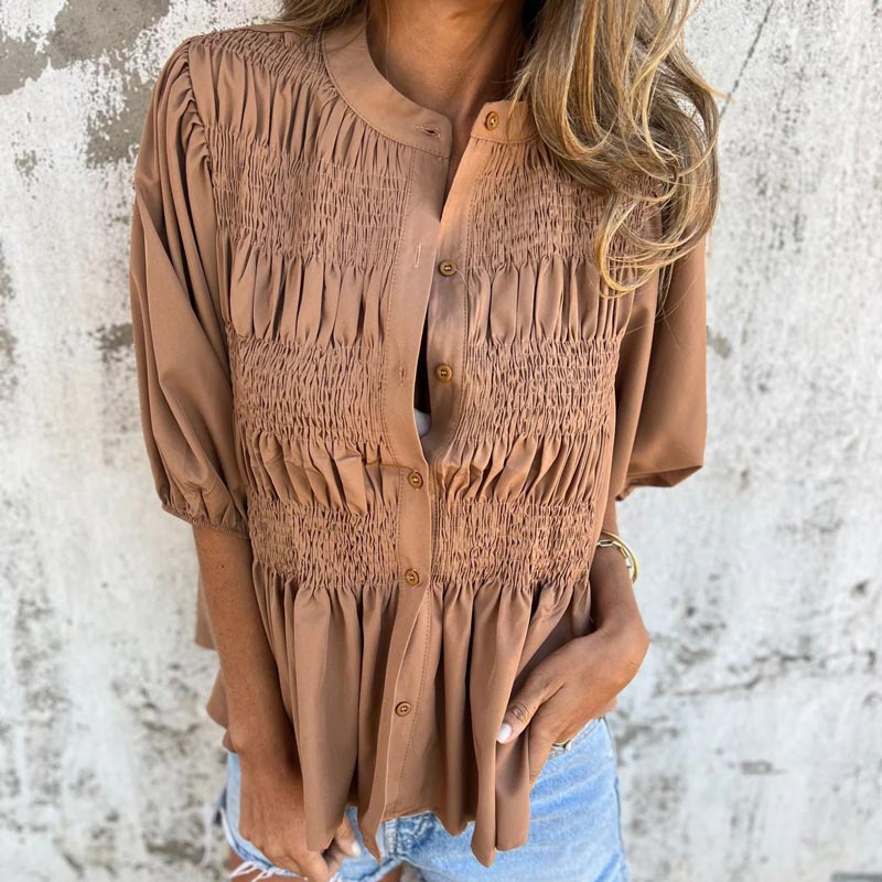 ALICE | TUMMY COVERING BREEZY BLOUSE