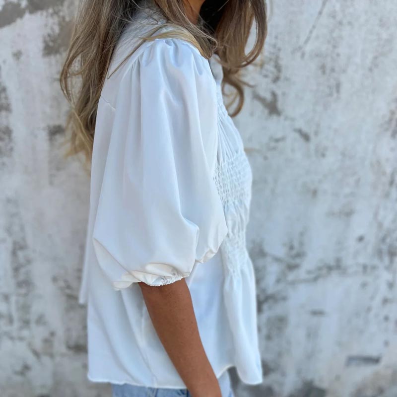 ALICE | TUMMY COVERING BREEZY BLOUSE