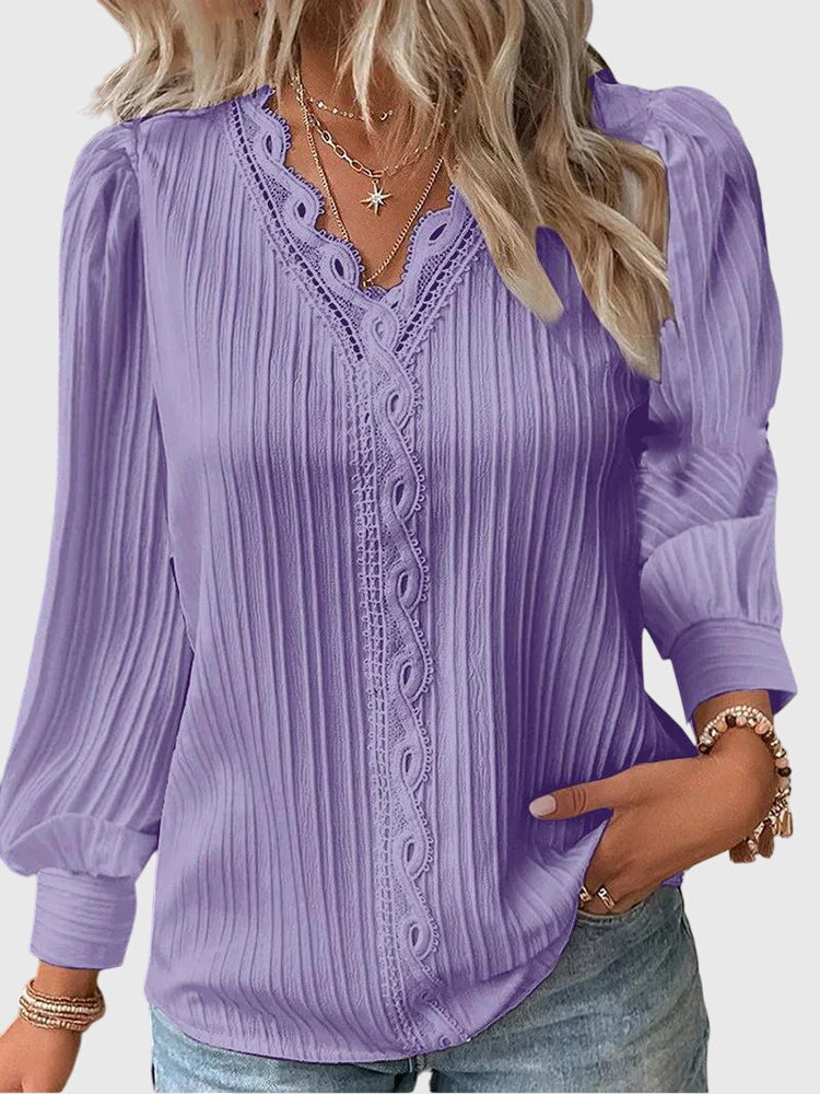 ZARA | ELEGANT TUMMY COVERING BLOUSE