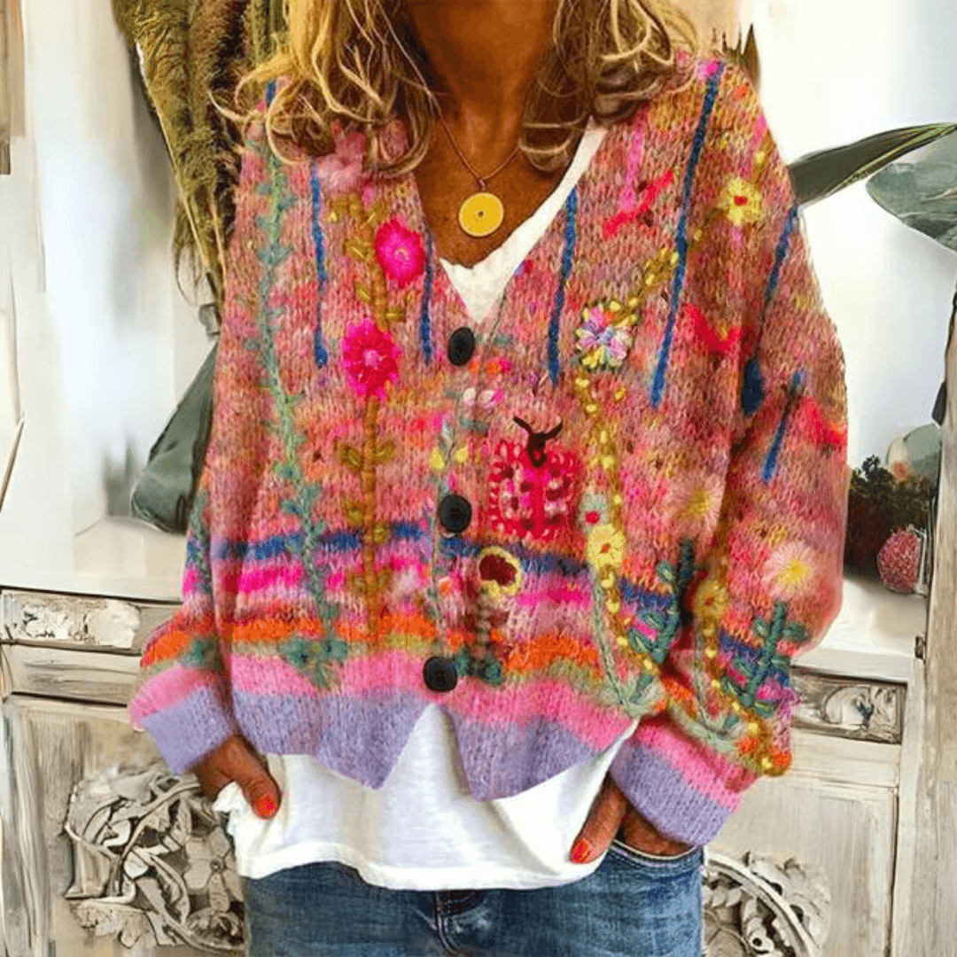 DOROTHY | COZY TUMMY COVERING KNIT CARDIGAN