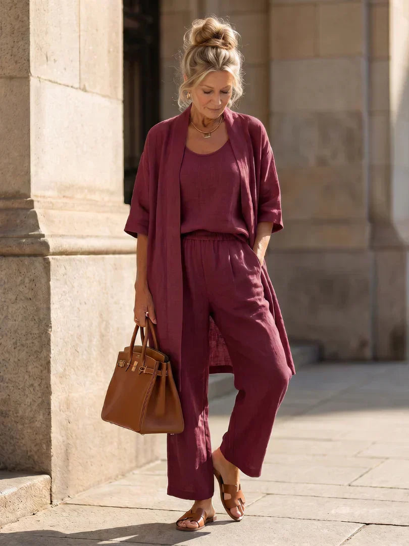 BIANCA | ELEGANT BREATHABLE SET