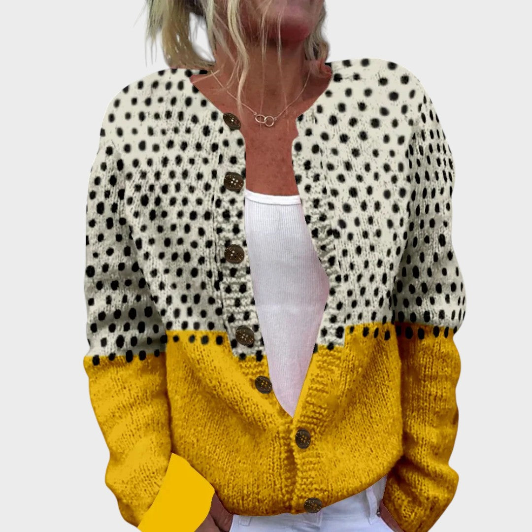 THERISA | TERRACOTTA BLOOM CARDIGAN