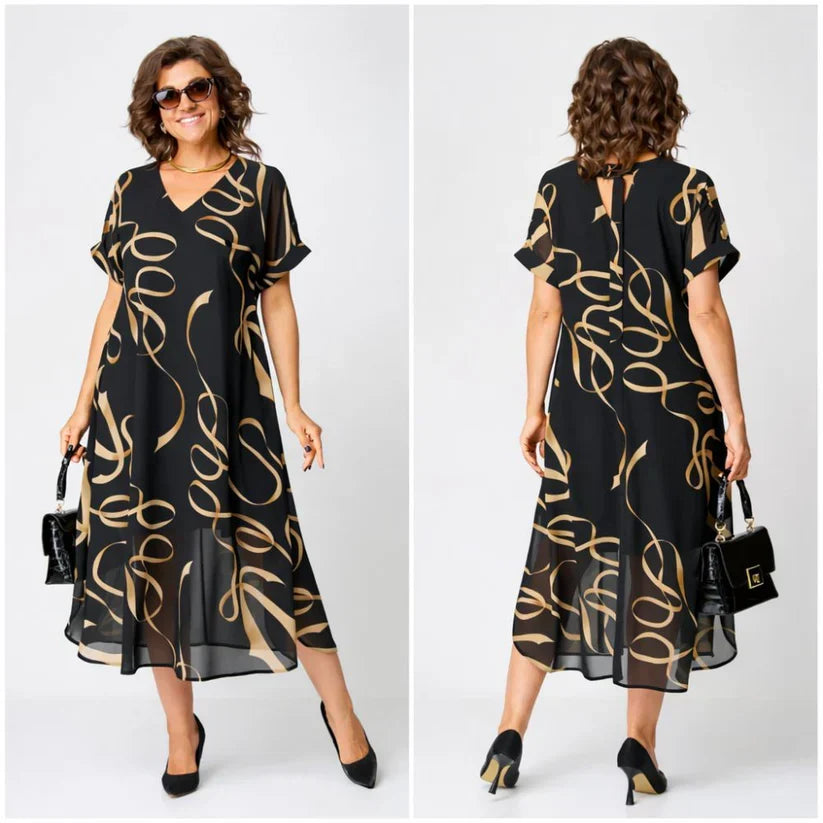 DIANE | COZY ELEGANT MIDI DRESS