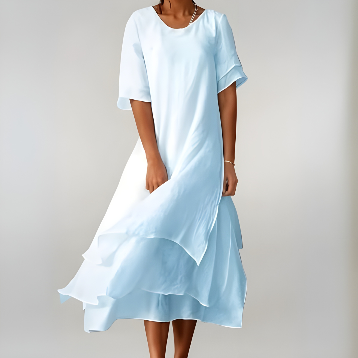 FELICITY | LIGHTWEIGHT TUMMY COVERING ELEGANT DRESS