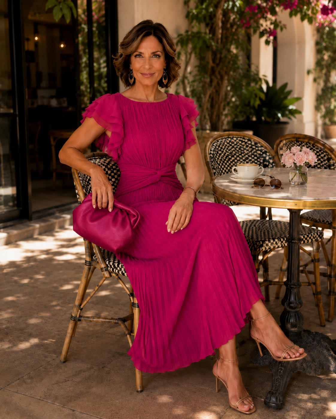 SCARLETT | CLASSIC PLEATED DRESS