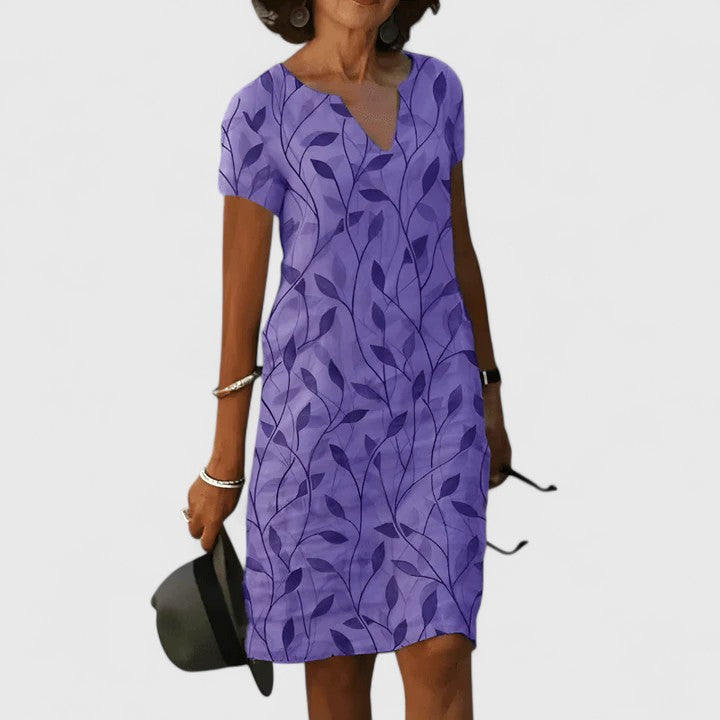 ROSALYN | ELEGANT TUMMY COVERING SUMMER DRESS