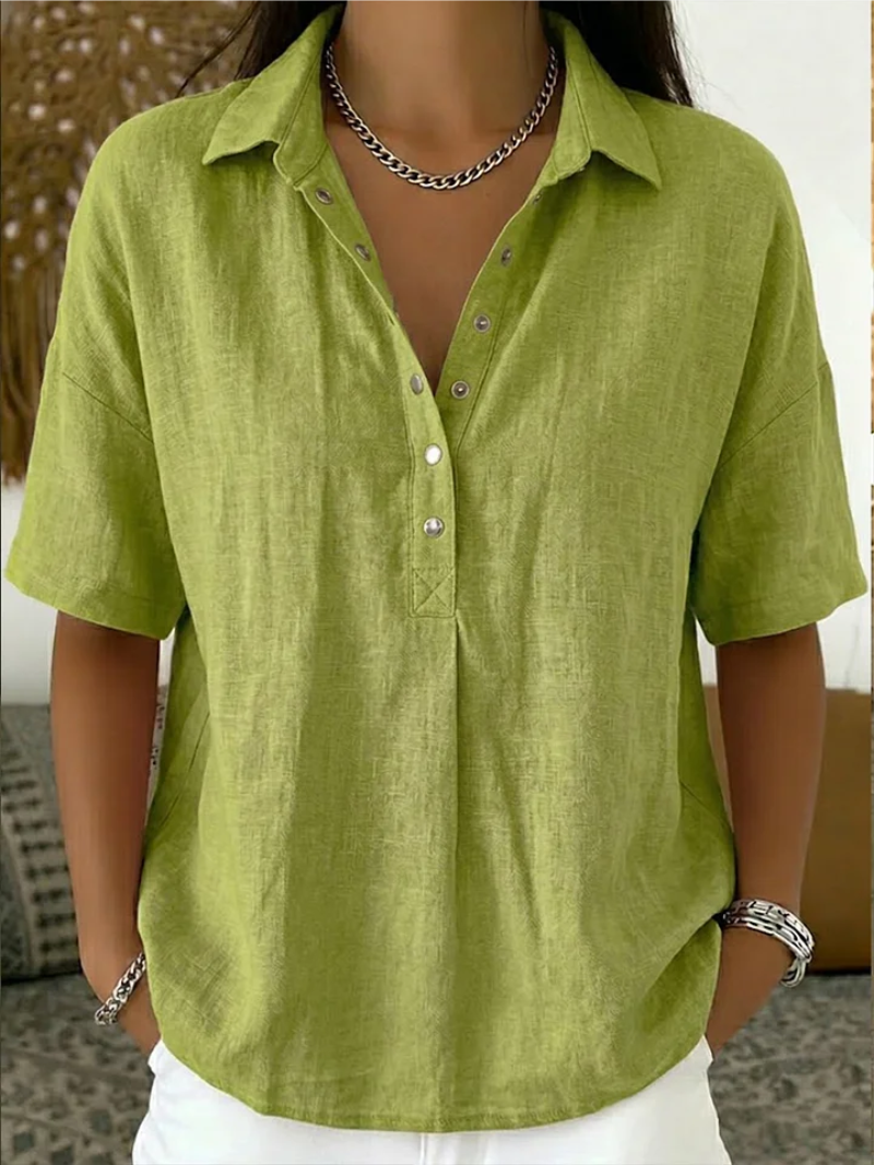 CLARA | RELAXED BLOUSE WITH TUMMY COVERAGE