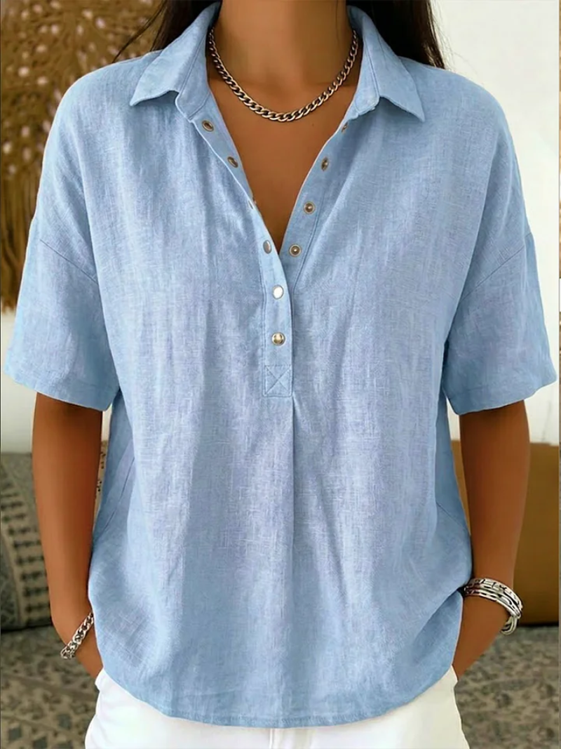 CLARA | RELAXED BLOUSE WITH TUMMY COVERAGE