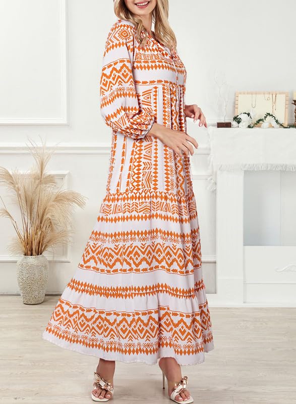 EMILY | FLORAL MAXI DRESS WITH TUMMY COVERAGE