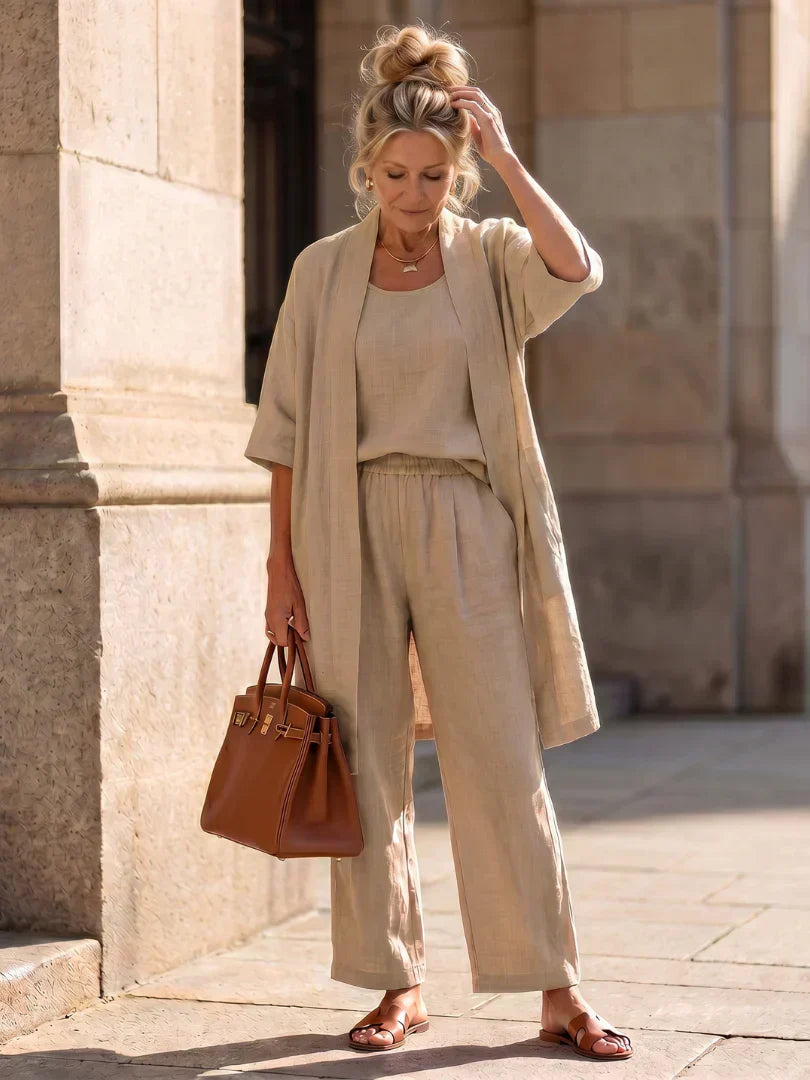 BIANCA | ELEGANT BREATHABLE SET