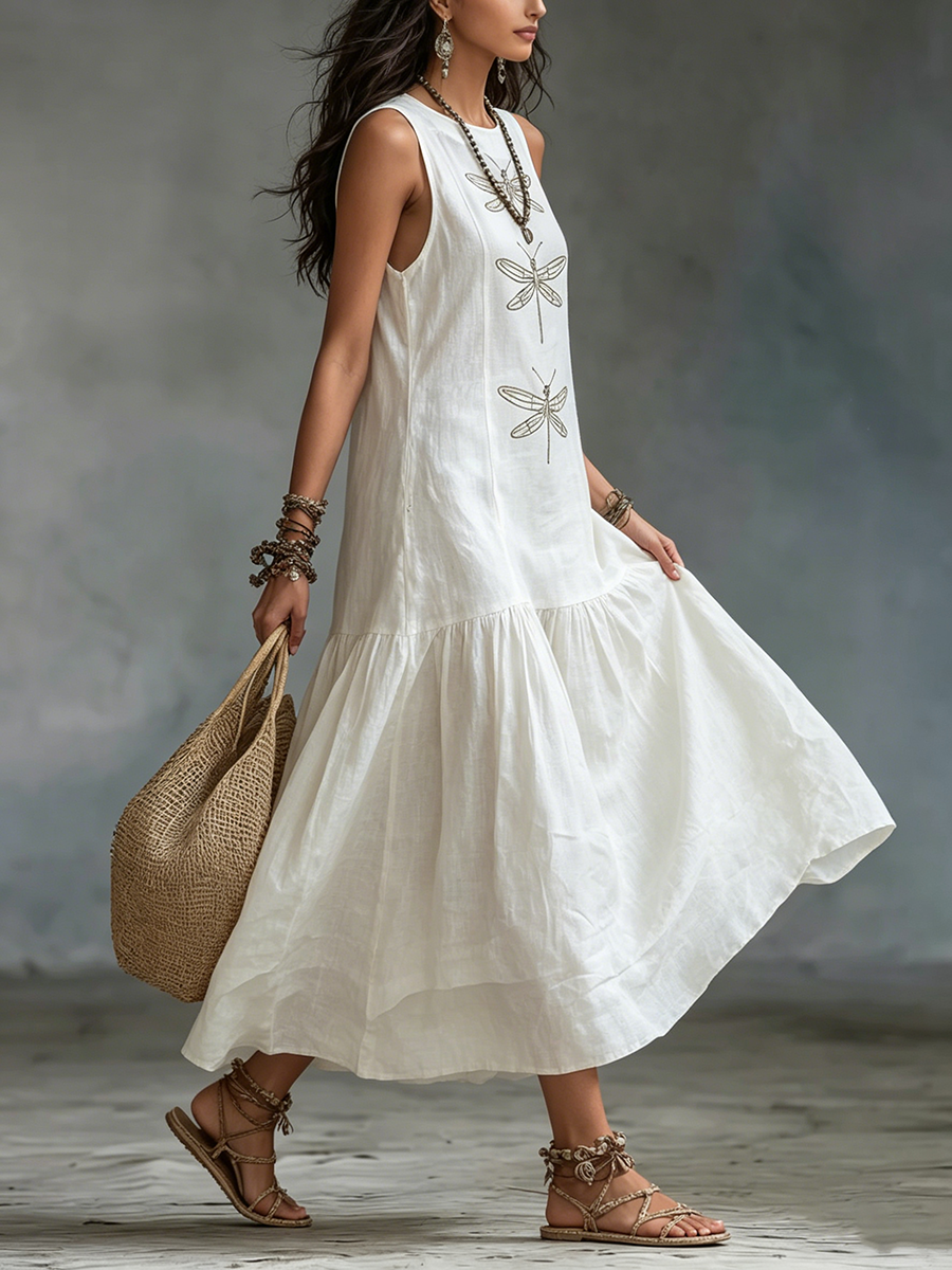 GENEVIE | SLEEVELESS MAXI DRESS