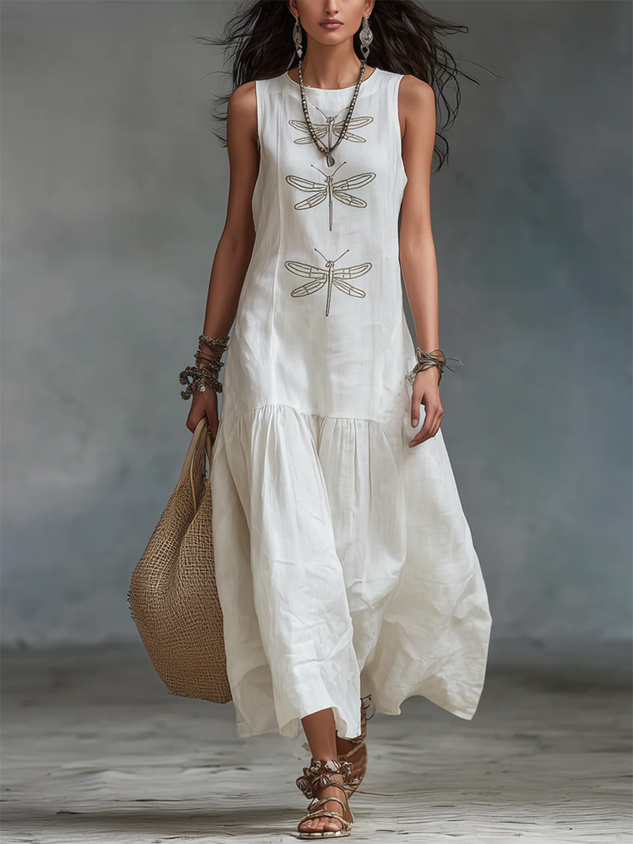 GENEVIE | SLEEVELESS MAXI DRESS