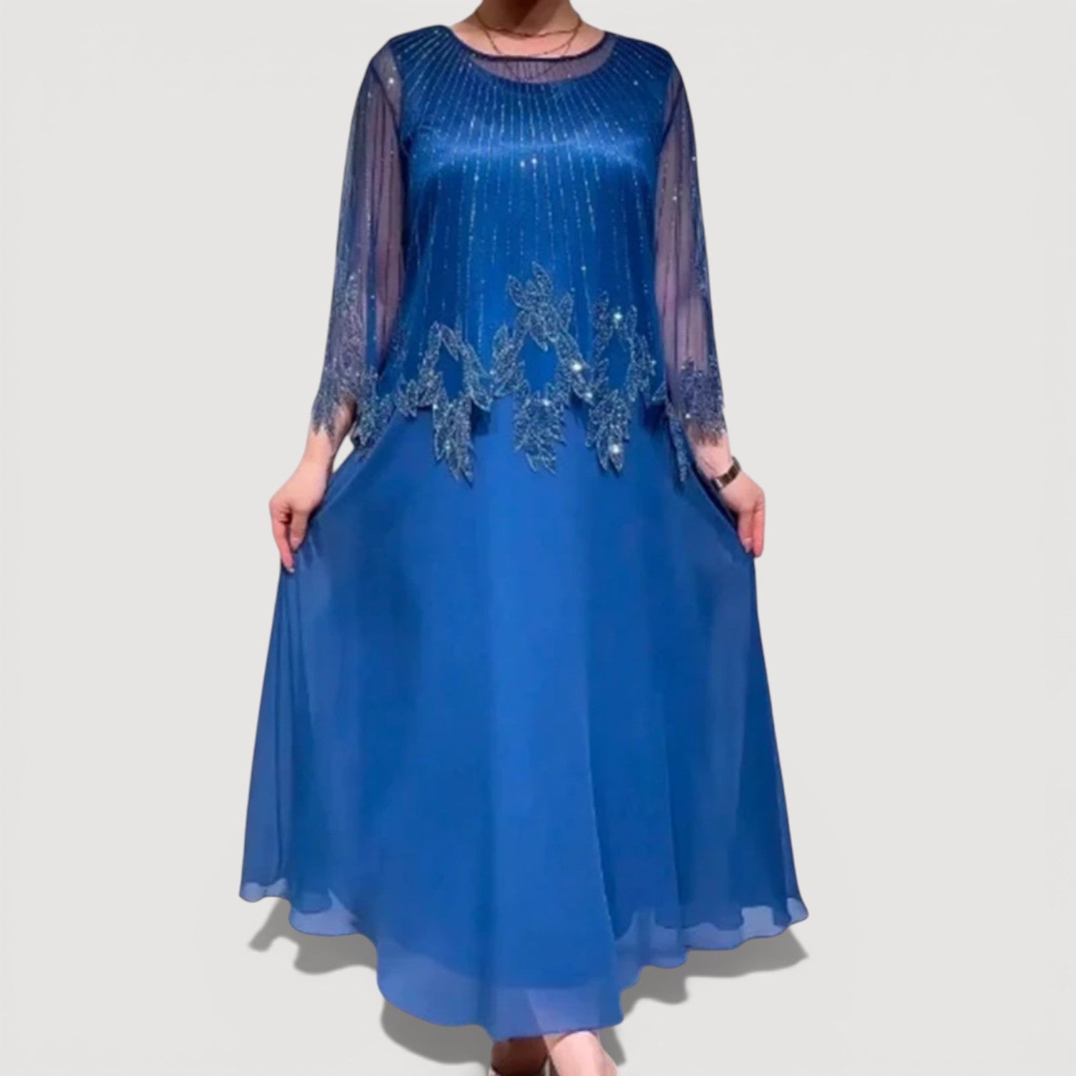 ZOE | ELEGANT TUMMY COVERING MIDI DRESS