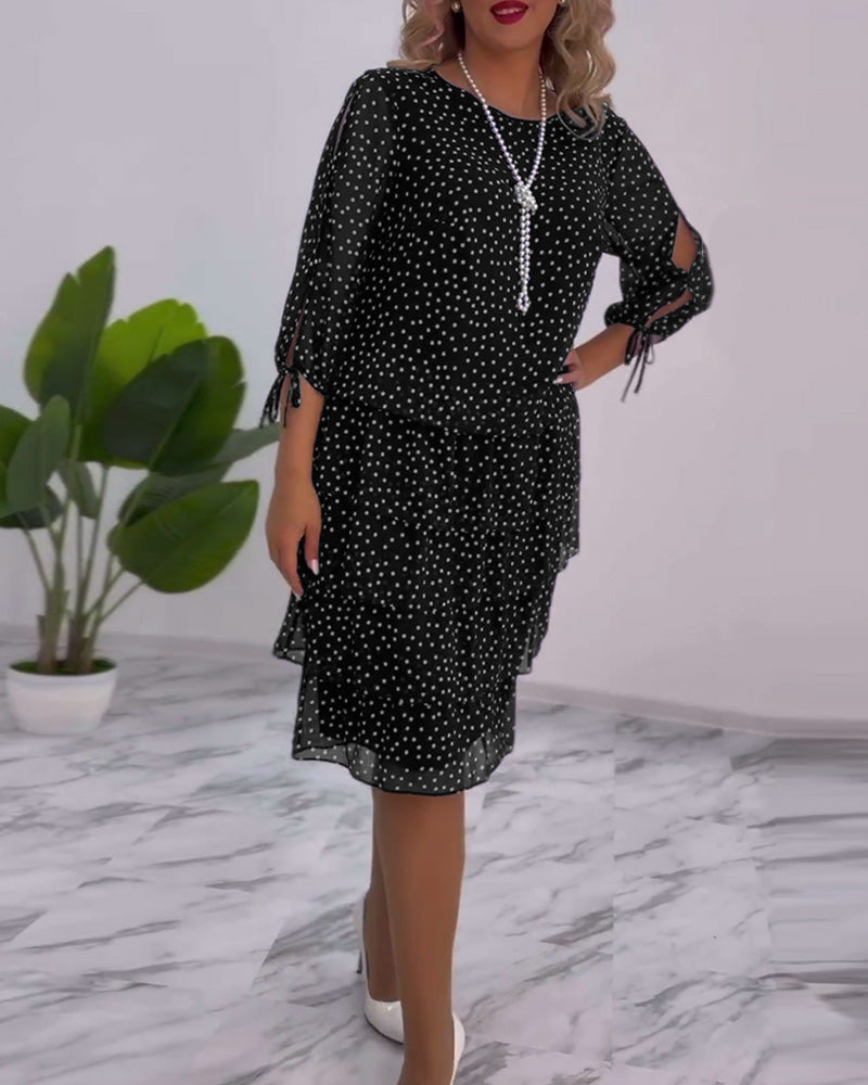 ADELINE | STYLISH TUMMY COVERAGE DRESS