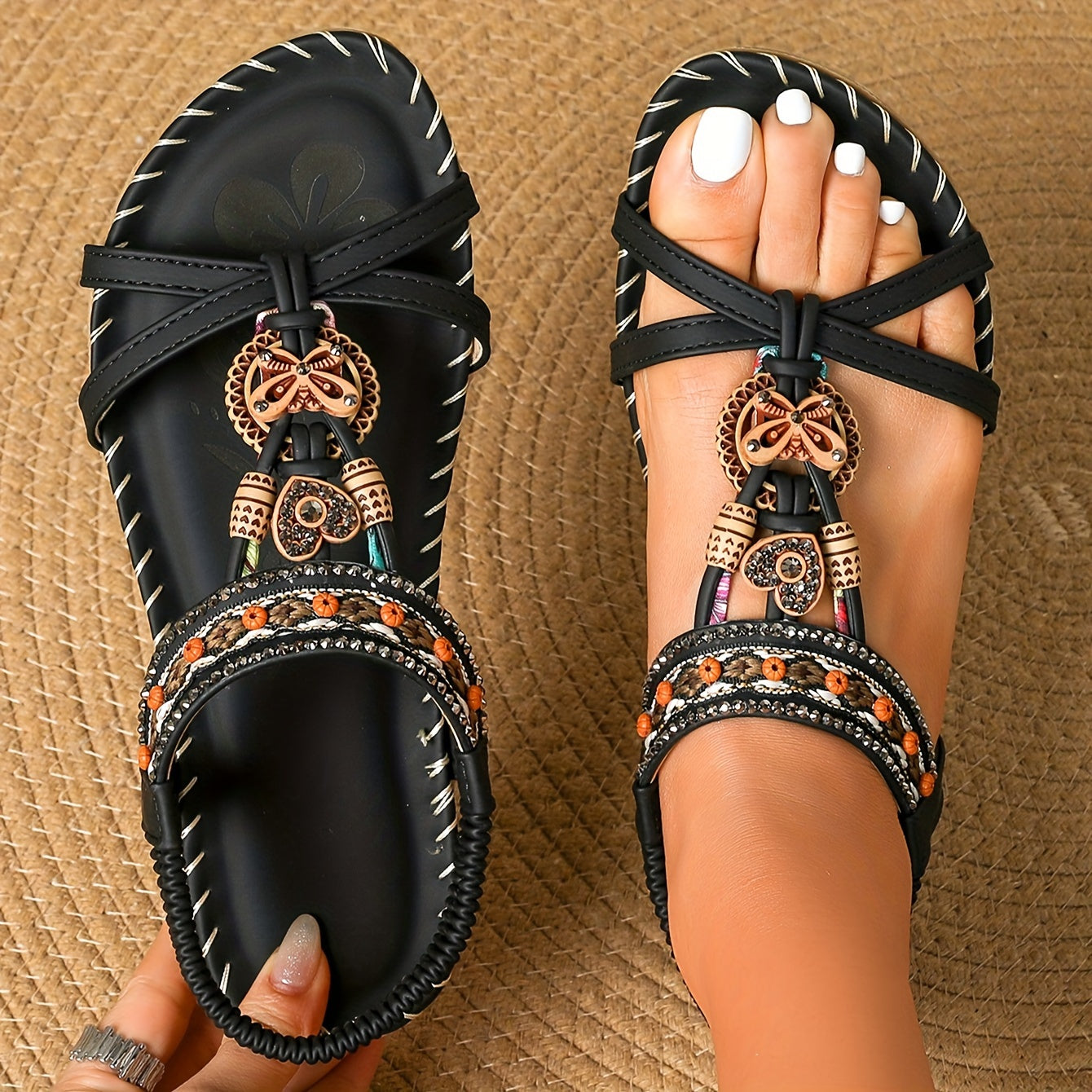 ANSLEY | STYLISH COASTAL SANDALS