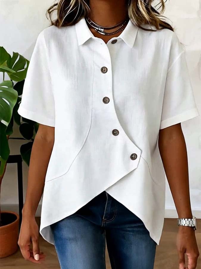 CATHRINE | ELEGANT TUMMY COVERAGE BLOUSE
